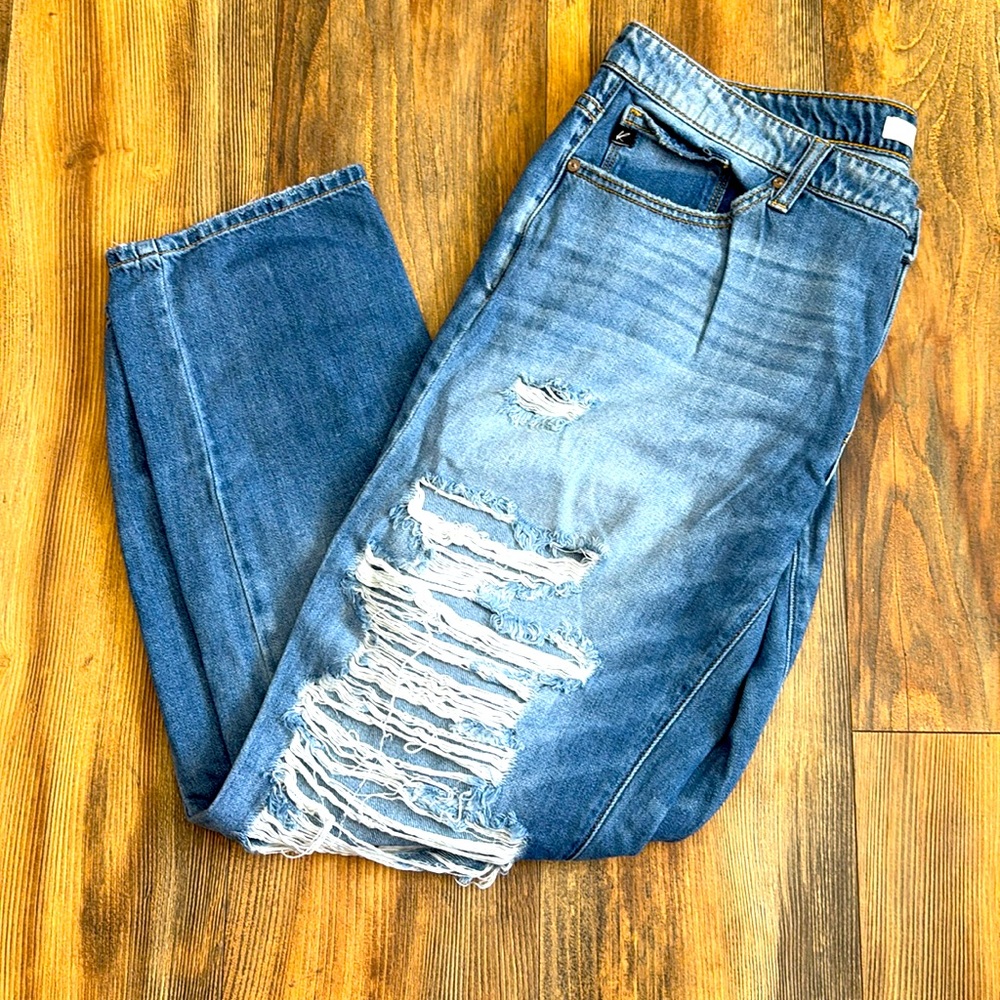 KanCan Distressed Boyfriend Jeans
